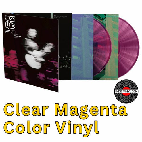 Kim Deal - Live at the Barbican - Clear Magenta Vinyl Record