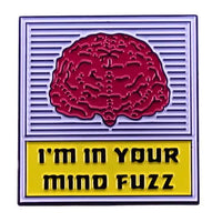 King Gizzard Mind Fuzz - Enamel Pin rockit-t-shirts.myshopify.com #Indie_Vinyl_Den#