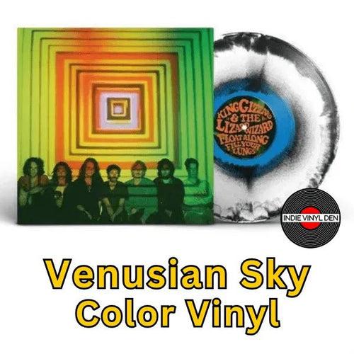 King Gizzard and The Lizard Wizard - Float Along: Fill Your Lungs - VENUSIAN SKY Color Vinyl Record] * rockit-t-shirts.myshopify.com #Indie_Vinyl_Den#