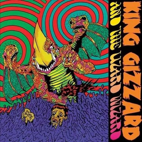 King Gizzard and The Lizard Wizard - Willoughby's Beach - Red Tangerine Color Vinyl Record * rockit-t-shirts.myshopify.com #Indie_Vinyl_Den#