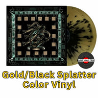 King Gizzard and the Lizard Wizard - Chunky Shrapnel - Gold with Black Splatter Color Vinyl * rockit-t-shirts.myshopify.com #Indie_Vinyl_Den#