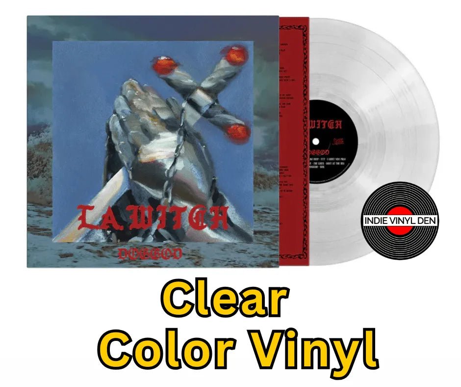 L.A. WITCH - DOGGOD - Clear Color Vinyl Record rockit-t-shirts.myshopify.com #Indie_Vinyl_Den#