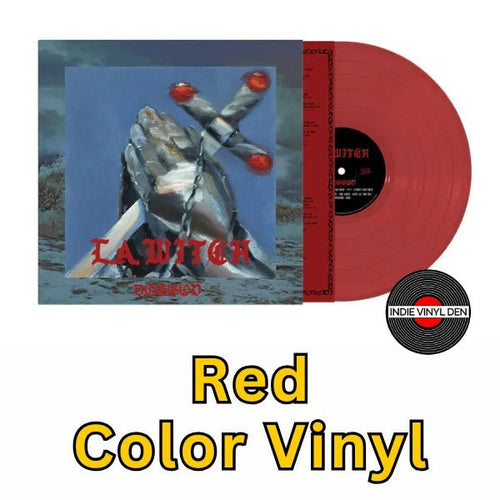 L.A. WITCH - DOGGOD - Red Color Vinyl Record rockit-t-shirts.myshopify.com #Indie_Vinyl_Den#