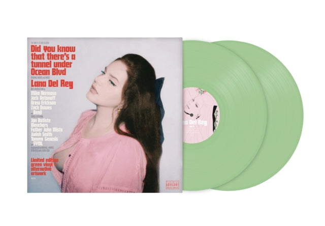 Lana Del Rey - Did you know that there’s a tunnel under Ocean Blvd - Green Vinyl 