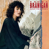 Laura Branigan - Self Control - Crystal clear & pink marbled Vinyl Import rockit-t-shirts.myshopify.com