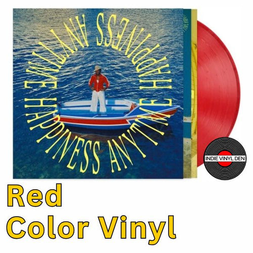 Leon Bridges - Happiness Anytime - Red Color Vinyl Record