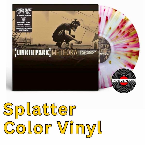 Linkin Park - Meteora - Splatter Color Vinyl Record