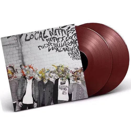 Local Natives - Gorilla Manor - Maroon Color Vinyl