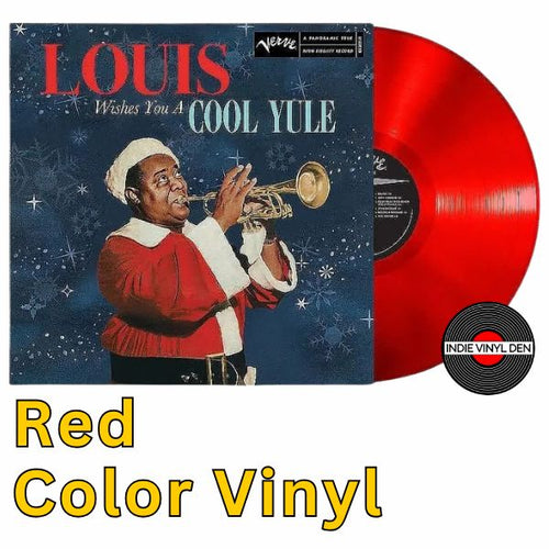 Louis Armstrong - Louis Wishes You a Cool Yule - Red Color Vinyl Record