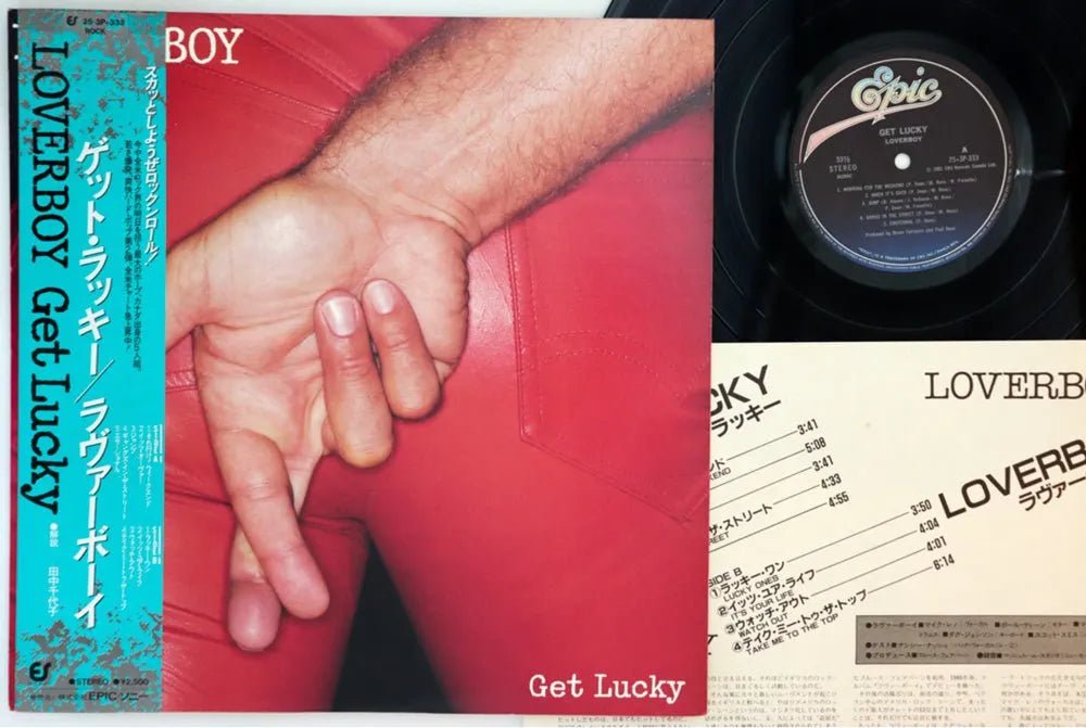 Loverboy - Get Lucky - Japanese Vintage Vinyl