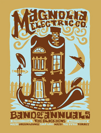 MAGNOLIA ELECTRIC CO. - 2009 Gig Poster rockit-t-shirts.myshopify.com #Indie_Vinyl_Den#