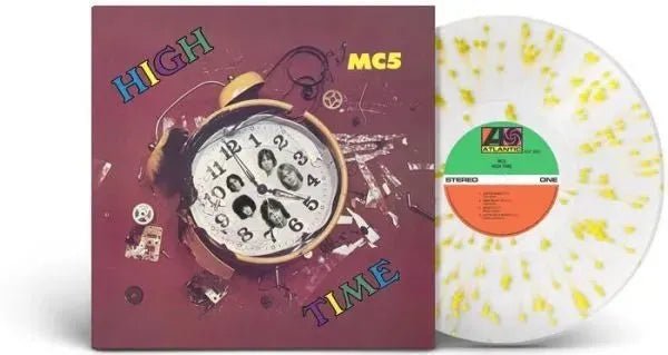 MC5 - High Time [Rocktober] - Clear Yellow Splatter Color Vinyl * rockit-t-shirts.myshopify.com #Indie_Vinyl_Den#