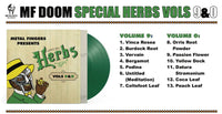 MF DOOM - Metal Fingers Presents: Special Herbs Vol. 0-9 - Color Vinyl Record rockit-t-shirts.myshopify.com #Indie_Vinyl_Den#