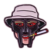 MF Doom - Enamel Pin rockit-t-shirts.myshopify.com #Indie_Vinyl_Den#