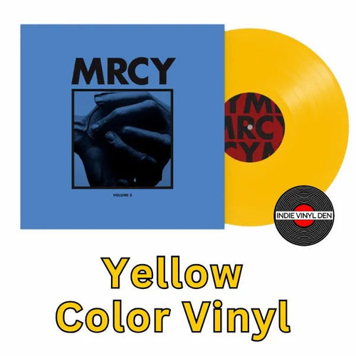 MRCY - VOLUME 2 - Yellow Color Vinyl Record rockit-t-shirts.myshopify.com #Indie_Vinyl_Den#