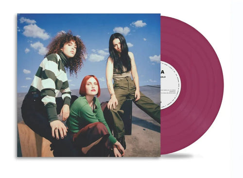 MUNA - Saves the World - Raspberry Color Vinyl IMPORT rockit-t-shirts.myshopify.com #Indie_Vinyl_Den#