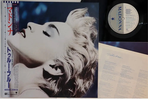 Madonna - True Blue - Japanese Vintage Vinyl rockit-t-shirts.myshopify.com #Indie_Vinyl_Den#
