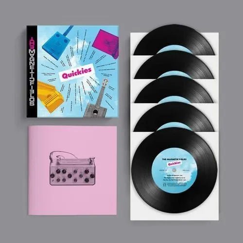 Magnetic Fields, The - Quickies [¡Juego de vinilo raro y limitado de 7 pulgadas firmado por Stephin Merritt!]