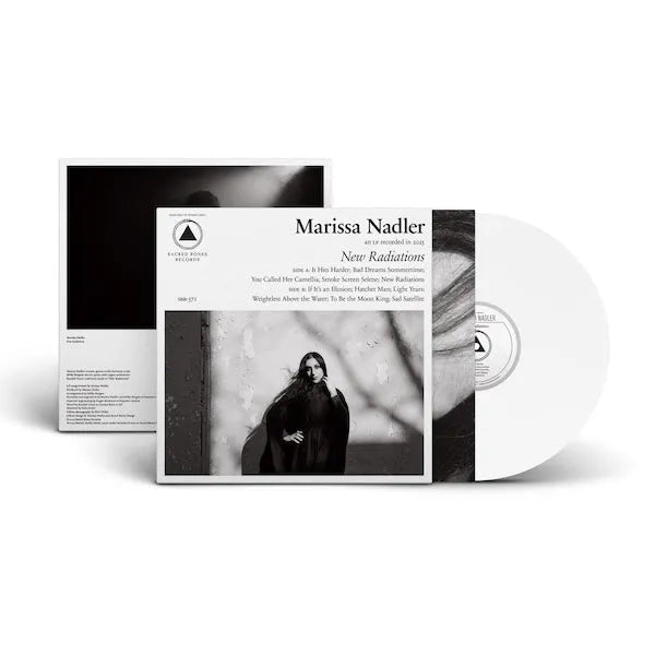 Marissa Nadler - New Radiations - White Color Vinyl Record rockit-t-shirts.myshopify.com #Indie_Vinyl_Den#