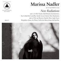 Marissa Nadler - New Radiations - White Color Vinyl Record rockit-t-shirts.myshopify.com #Indie_Vinyl_Den#