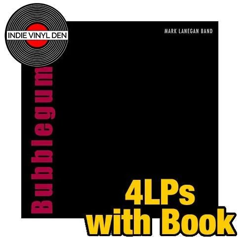 Mark Lanegan - Bubblegum 2024 Remaster - 4LP Deluxe Vinyl Record + Book rockit-t-shirts.myshopify.com