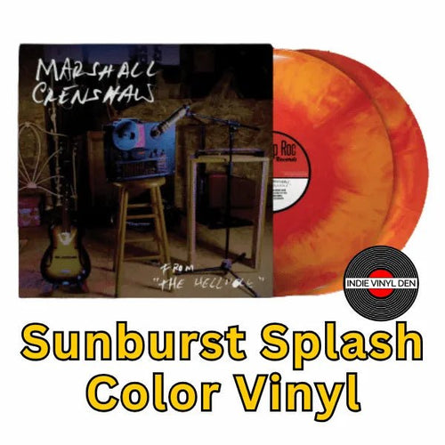 Marshall Crenshaw - From The Hellhole - Sunburst Splash Color Vinyl Record rockit-t-shirts.myshopify.com #Indie_Vinyl_Den#