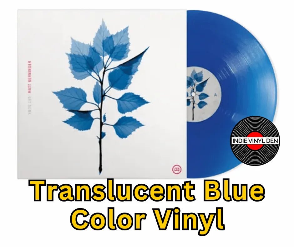 Matt Berninger - Get Sunk - Translucent Blue Color Vinyl Record rockit-t-shirts.myshopify.com #Indie_Vinyl_Den#