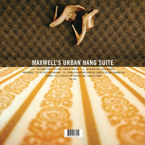 Maxwell - Urban Hang Suite - 2LP Metallic Gold Color Vinyl Record * rockit-t-shirts.myshopify.com #Indie_Vinyl_Den#