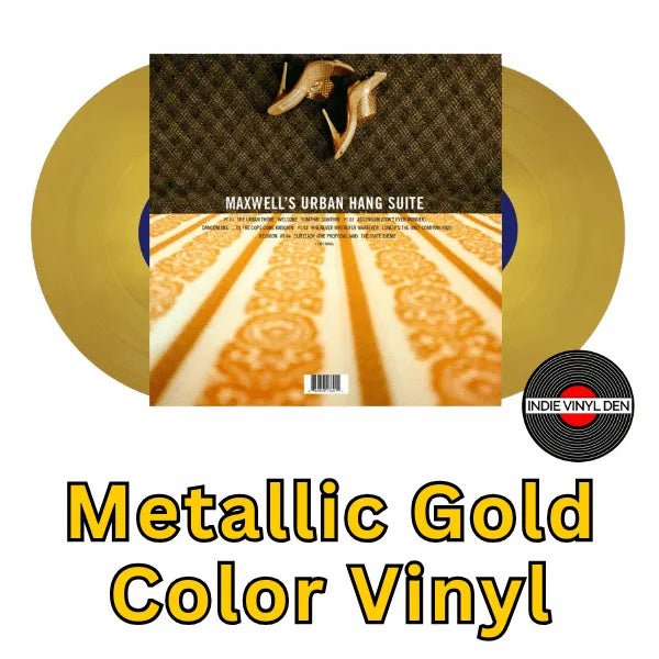 Maxwell - Urban Hang Suite - 2LP Metallic Gold Color Vinyl Record *