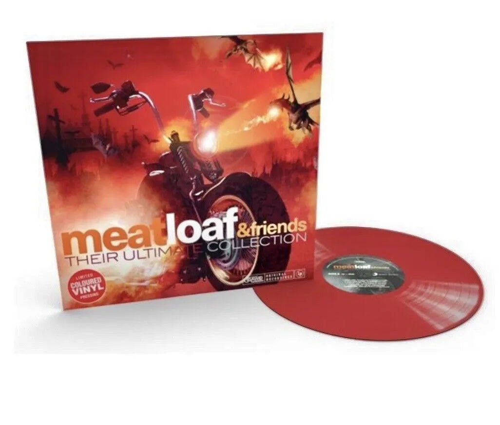 Meatloaf and Friends - Their Ultimate Collection - Red Color Vinyl 180g Import rockit-t-shirts.myshopify.com #Indie_Vinyl_Den#