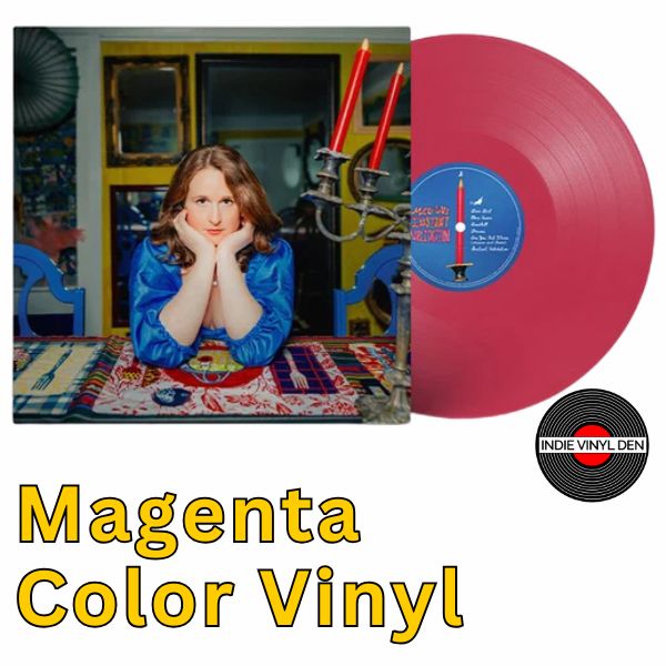 Meg Lui - Instant Validation - Magenta Color Vinyl Record