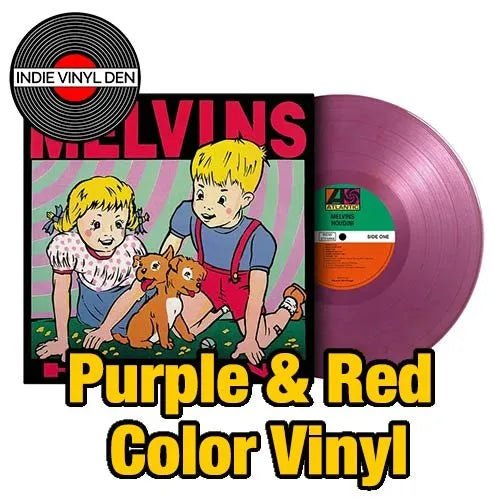 Melvins - Houdini-  Purple and Red Vinyl Record rockit-t-shirts.myshopify.com #Indie_Vinyl_Den#