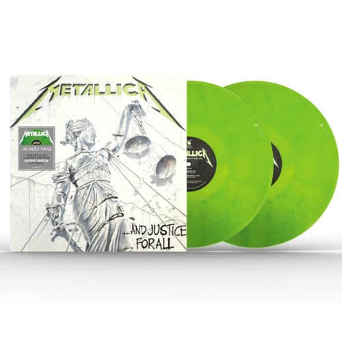 Metallica - ...And Justice For All - "Dyers green" Color Vinyl