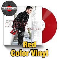 Michael Bublé - Christmas - Red Color Vinyl Record * rockit-t-shirts.myshopify.com #Indie_Vinyl_Den#