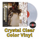 Miles Davis - The Man with the Horn - Crystal Clear Vinyl Record rockit-t-shirts.myshopify.com #Indie_Vinyl_Den#