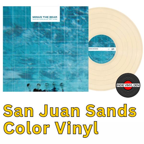 Minus the Bear - Bands Like It When You Yell 'YAR' At Them - San Juan Sands Color Vinyl Record
