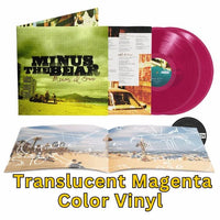 Minus the Bear - Menos el Oso (20th Anniversary)  - Translucent Magenta Color Vinyl Recordo rockit-t-shirts.myshopify.com #Indie_Vinyl_Den#