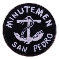 Minutemen San Pedro - Enamel Pin rockit-t-shirts.myshopify.com #Indie_Vinyl_Den#