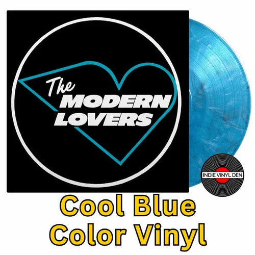 Modern Lovers - Modern Lovers - Cool Blue Color Vinyl Record rockit-t-shirts.myshopify.com #Indie_Vinyl_Den#