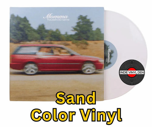 Momma - Household Name - Sand Color Vinyl Record rockit-t-shirts.myshopify.com #Indie_Vinyl_Den#