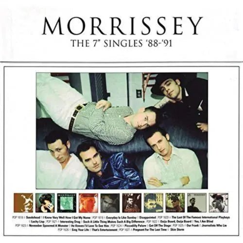 Morrissey - The 7″ Singles '88-'91 - Caja de vinilo individual de 7" (10x7") 