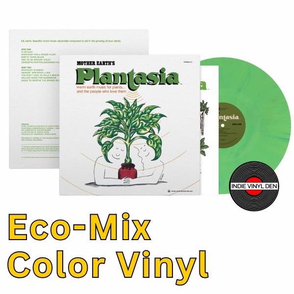 Mort Garson - Mother Earth's Plantasia (50th Anniversary) - Multicolor Eco-Mix Vinyl Record