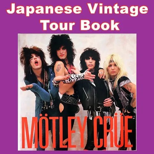 Motley Crue Tour 1985 - Japanese Vintage Concert Tour Book