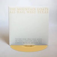 Mountain Goats - All Hail West Texas - Yellow Color Vinyl Record rockit-t-shirts.myshopify.com #Indie_Vinyl_Den#