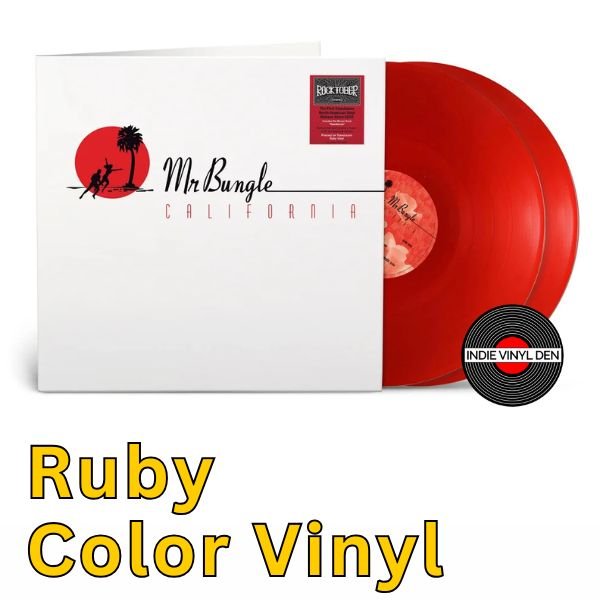 Mr. Bungle - California - Translucent Ruby Vinyl Record 2LP