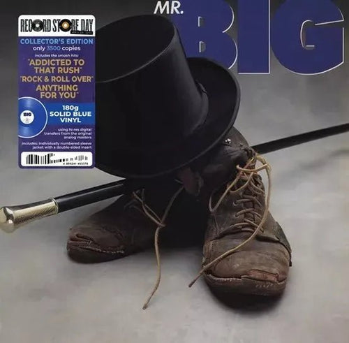 Mr. Big - Mr. Big - Blue Color Vinyl Record rockit-t-shirts.myshopify.com #Indie_Vinyl_Den#