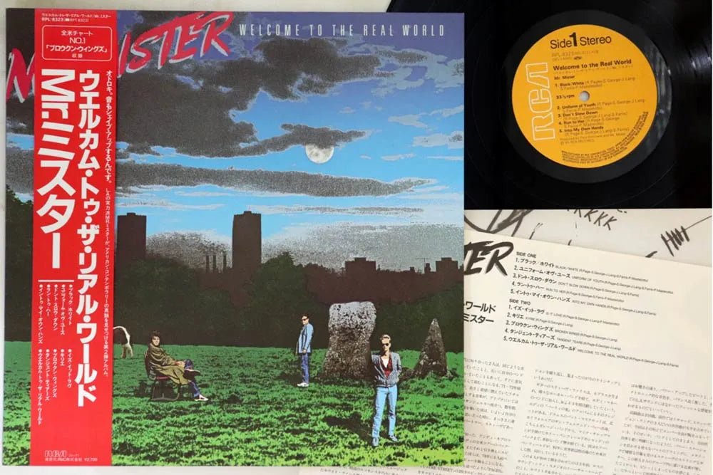 Mr Mister - Welcome To The Real World - Japanese Vintage Vinyl