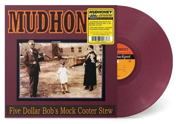 Mudhoney - Five Dollar Bob's Mock - Dark Red Color Vinyl Record
