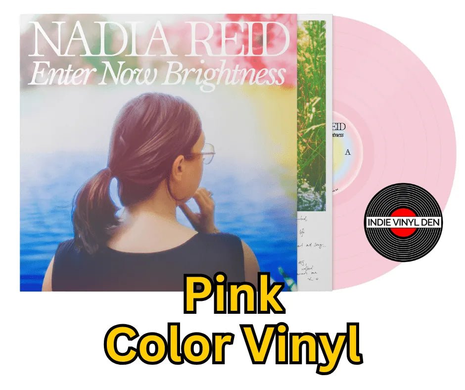 Nadia Reid - Enter Now Brightness - Pink Vinyl Record rockit-t-shirts.myshopify.com #Indie_Vinyl_Den#