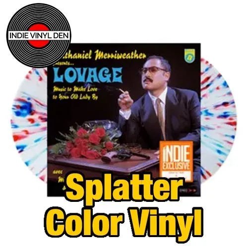 Nathaniel Merriweather Presents...Lovage - Splatter Color Vinyl 2LP rockit-t-shirts.myshopify.com #Indie_Vinyl_Den#